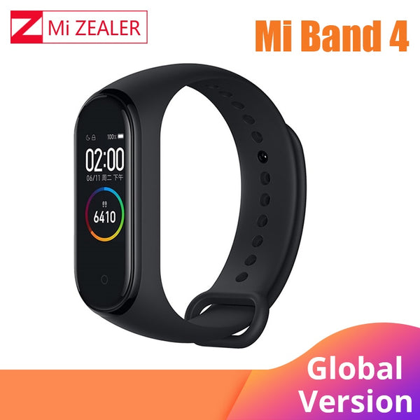 2019 Global Version Xiaomi Mi Band 4 Smart Bracelet Color Screen Heart Rate Fitness 135mAh Bluetooth 5.0 50M Swimming Waterproof