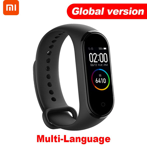 In Stock Original Xiaomi Mi Band 4 Smart Miband 4 Color Screen Bracelet Heart Rate Fitness Tracker Bluetooth5.0 Waterproof Band4