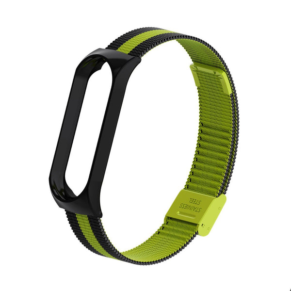 Strap For Xiaomi Mi Band 3 4 Wrist Metal Bracelet Screwless Stainless Steel for Xiaomi Mi Band 4 3 Strap Wristbands Pulseira