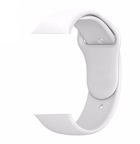 Soft Silicone Sport Band For Apple Watch Series 5 4 3 2 1 42mm 38mm 40mm 44mm Wrist Bracelet Strap For iWatch