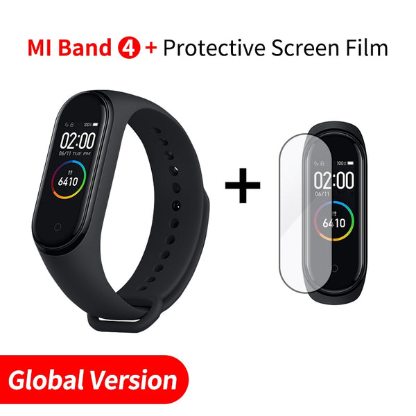 In Stock Original Xiaomi Mi Band 4 Smart Miband 3 Color Screen Bracelet Heart Rate Fitness Tracker Bluetooth5.0 Waterproof Band4