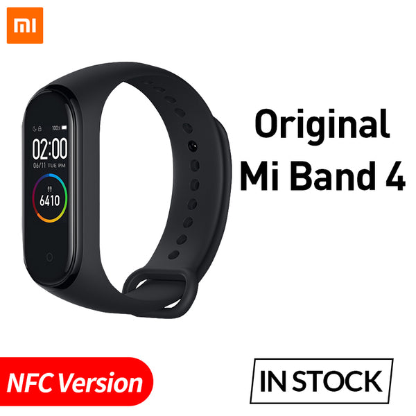 In Stock Original Xiaomi Mi Band 4 Smart Miband 3 Color Screen Bracelet Heart Rate Fitness Tracker Bluetooth5.0 Waterproof Band4