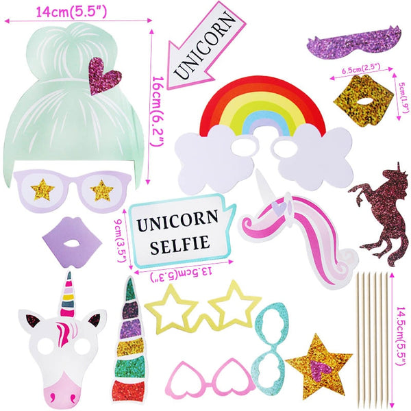 WEIGAO Unicorn Party Decor Birthday Party Decorations Kids Unicorn Theme Paper Hat Napkins Plate Girl Happy Birthday Gifts Sets