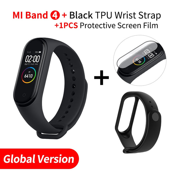 In Stock Original Xiaomi Mi Band 4 Smart Miband 3 Color Screen Bracelet Heart Rate Fitness Tracker Bluetooth5.0 Waterproof Band4