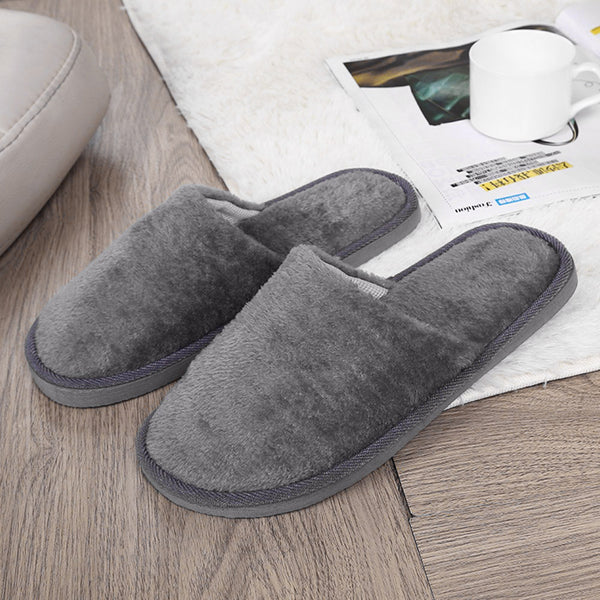 Women Men Shoes Slippers Men Warm Home Plush Soft Slippers Indoors Anti-slip Winter Floor Bedroom Shoes chaussures femme