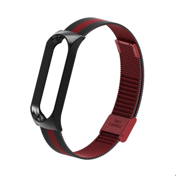 Strap For Xiaomi Mi Band 3 4 Wrist Metal Bracelet Screwless Stainless Steel for Xiaomi Mi Band 4 3 Strap Wristbands Pulseira