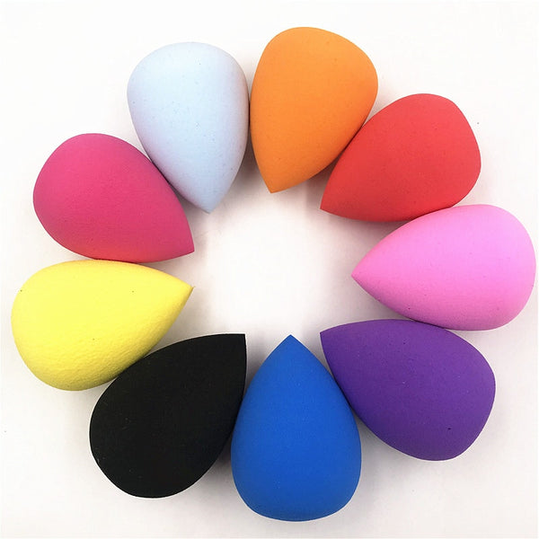 1pcs Cosmetic Puff Powder Puff Smooth Women's Makeup Foundation Sponge Beauty to Make Up Tools Accessories Water-drop Shape