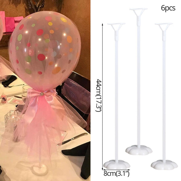 7 Tubes Balloons Stand Balloon Holder Column Confetti Balloon Baby Shower Kids Birthday Party Wedding Decoration Supplies