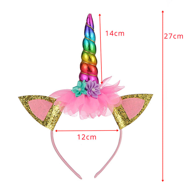 WEIGAO Unicorn Party Decor Birthday Party Decorations Kids Unicorn Theme Paper Hat Napkins Plate Girl Happy Birthday Gifts Sets