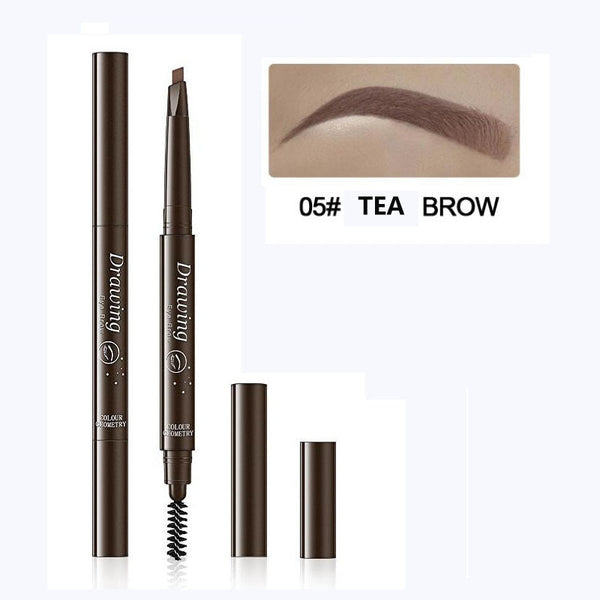 EyeBrow Pencil Cosmetics Makeup Tint Natural Long Lasting Paint Tattoo Eyebrow Waterproof Black Brown Eye brow Makeup Set Beauty