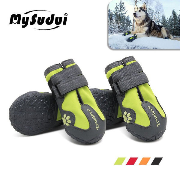 Truelove Waterproof Dog Shoes For Dogs Winter Summer Rain Snow Dog Boots Sneakers Shoes For Big Dogs Husky Outdoor Buty Dla Psa