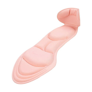 1 Pair Women Insole Pad Breathable Anti-slip Inserts High Heel Insert Pad Foot Heel Protector Shoes Accessories