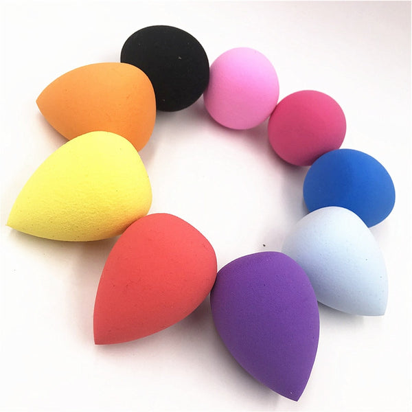 1pcs Cosmetic Puff Powder Puff Smooth Women's Makeup Foundation Sponge Beauty to Make Up Tools Accessories Water-drop Shape