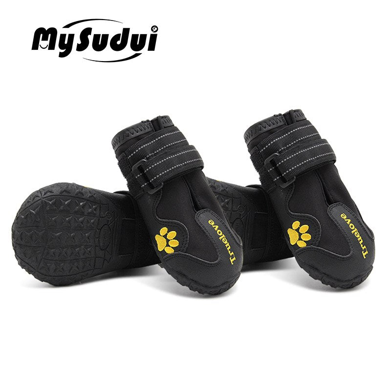 Truelove Waterproof Dog Shoes For Dogs Winter Summer Rain Snow Dog Boots Sneakers Shoes For Big Dogs Husky Outdoor Buty Dla Psa