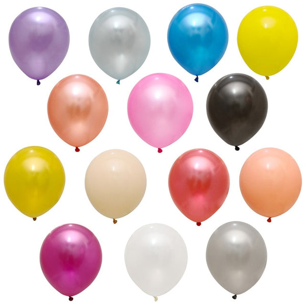 20pcs Gold White Black pink Latex Balloons Birthday Party Wedding Decoration Inflatable balloon Air Kids Toys Baby Shower ballon