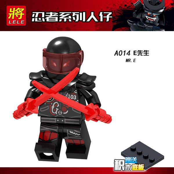 1pcs Ninja Kai Cole Jay Zane Lloyd Nya Mini action Figures Building Blocks Kids Toy Gift Compatible Legoingly Ninjagoed For Kids