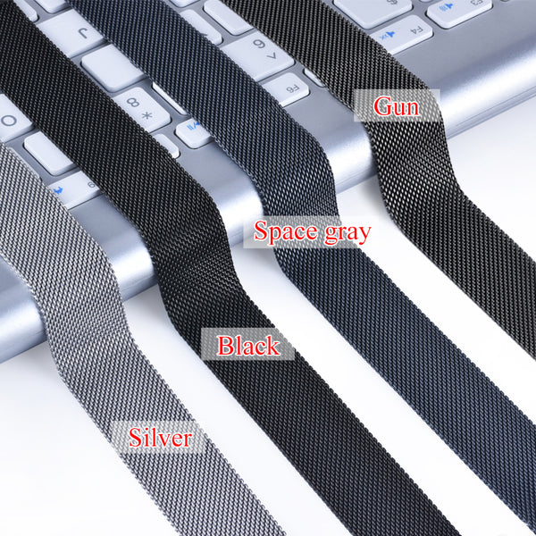 Milanese Loop Bracelet Stainless Steel band For Apple Watch series 1/2/3 42mm 38mm Bracelet strap for iwatch 4 5 40mm 44mm