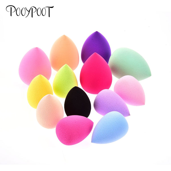 Pooypoot Soft Water Drop Shape Makeup Cosmetic Puff Powder Smooth Beauty Foundation Sponge Clean Makeup Tool Accessory