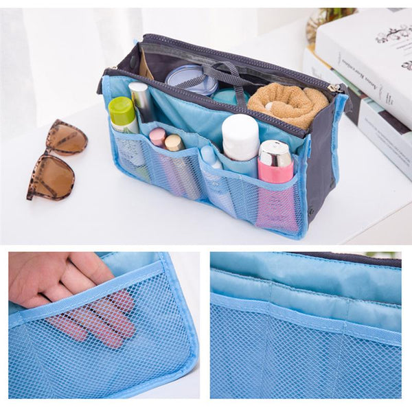 Cosmetic Bag Makeup Bag Travel Organizer Portable Beauty Pouch Functional Bag Toiletry Make Up Makeup Organizers Phone Bag Case