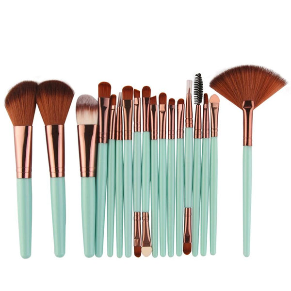 MAANGE 18pcs/set Makeup Brushes Kit Powder Eye Shadow Foundation Blush Blending Beauty Women Cosmetic Make Up Brush Maquiagem