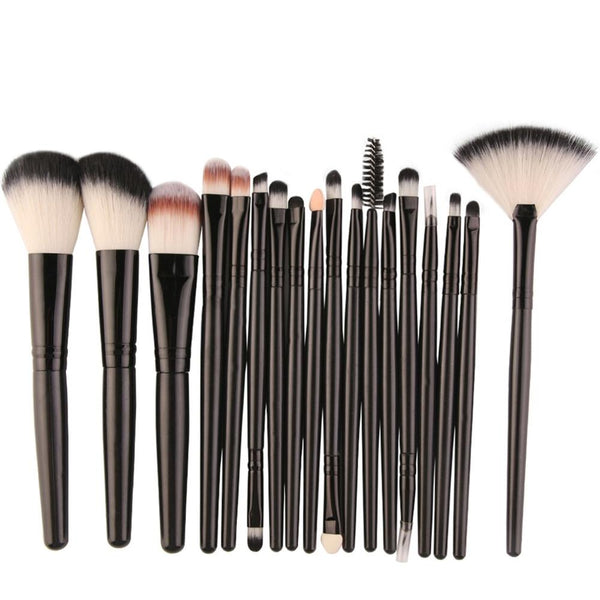 MAANGE 18pcs/set Makeup Brushes Kit Powder Eye Shadow Foundation Blush Blending Beauty Women Cosmetic Make Up Brush Maquiagem