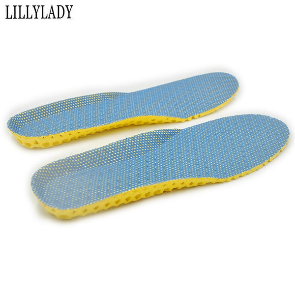 Stretch Breathable Deodorant Running Cushion Insoles For Feet  Man Women Insoles For Shoes Sole Orthopedic Pad Memory Foam