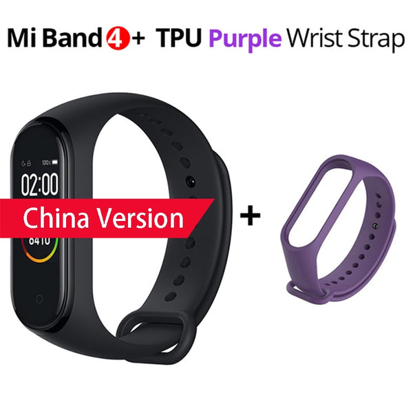 2019 Global Version Xiaomi Mi Band 4 Smart Bracelet Color Screen Heart Rate Fitness 135mAh Bluetooth 5.0 50M Swimming Waterproof