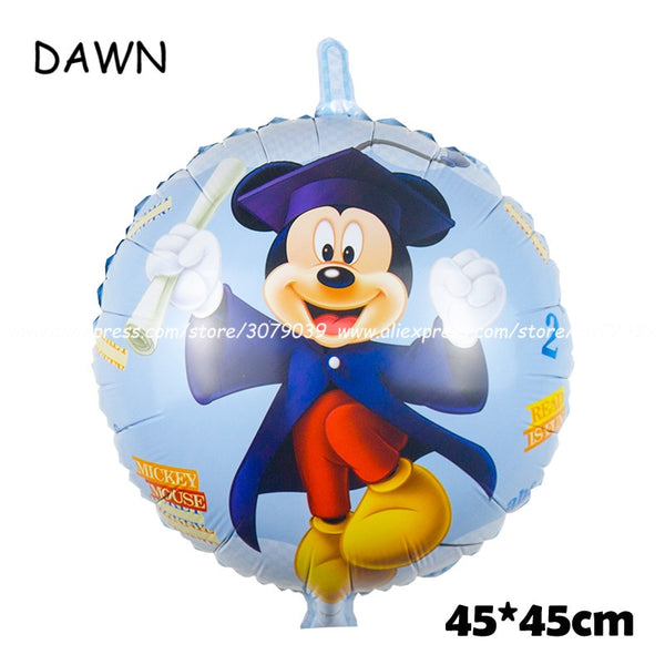 112cm Giant Mickey Minnie Mouse Balloon Cartoon Foil Birthday Party Balloon Kids Birthday Party Decorations Classic Toys Gift