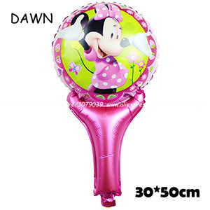 112cm Giant Mickey Minnie Mouse Balloon Cartoon Foil Birthday Party Balloon Kids Birthday Party Decorations Classic Toys Gift