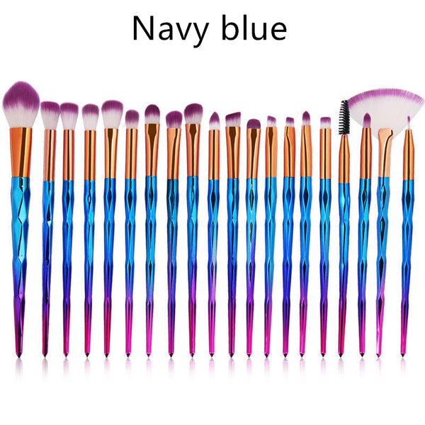 20PCS Unicorn Beauty Makeup Brushes Tool Set Blending Cosmetic  Powder Eye Shadow Brush