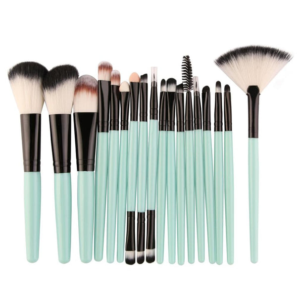 MAANGE 18pcs/set Makeup Brushes Kit Powder Eye Shadow Foundation Blush Blending Beauty Women Cosmetic Make Up Brush Maquiagem