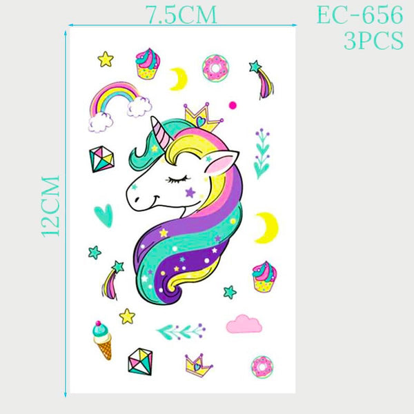 WEIGAO Unicorn Party Decor Birthday Party Decorations Kids Unicorn Theme Paper Hat Napkins Plate Girl Happy Birthday Gifts Sets