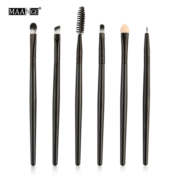 MAANGE 6/15/18Pcs Makeup Brushes Tool Set Cosmetic Powder Eye Shadow Foundation Blush Blending Beauty Make Up Brush Maquiagem