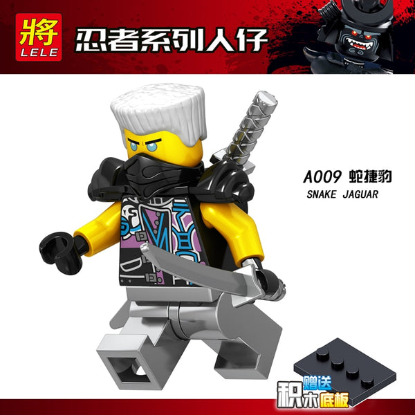 1pcs Ninja Kai Cole Jay Zane Lloyd Nya Mini action Figures Building Blocks Kids Toy Gift Compatible Legoingly Ninjagoed For Kids