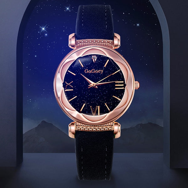 Gogoey Women's Watches 2018 Luxury Ladies Watch Starry Sky Watches For Women Fashion bayan kol saati Diamond Reloj Mujer 2018