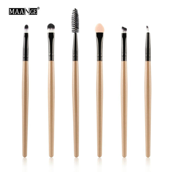 MAANGE Pro 15Pcs Makeup Brushes Set Eye Shadow Foundation Powder Eyeliner Eyelash Lip Make Up Brush Cosmetic Beauty Tool Kit Hot