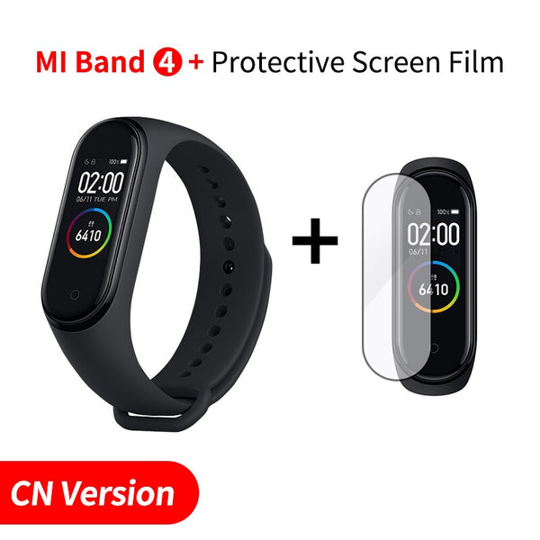 In Stock Original Xiaomi Mi Band 4 Smart Miband 3 Color Screen Bracelet Heart Rate Fitness Tracker Bluetooth5.0 Waterproof Band4