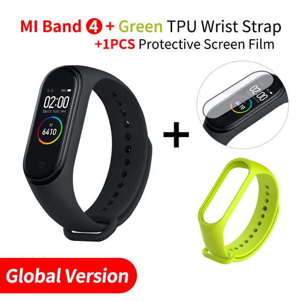 In Stock Original Xiaomi Mi Band 4 Smart Miband 3 Color Screen Bracelet Heart Rate Fitness Tracker Bluetooth5.0 Waterproof Band4