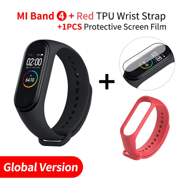 In Stock Original Xiaomi Mi Band 4 Smart Miband 3 Color Screen Bracelet Heart Rate Fitness Tracker Bluetooth5.0 Waterproof Band4