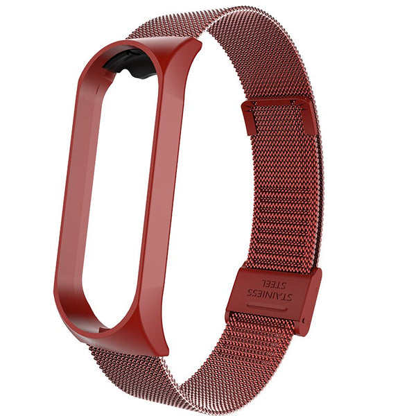 Strap For Xiaomi Mi Band 3 4 Wrist Metal Bracelet Screwless Stainless Steel for Xiaomi Mi Band 4 3 Strap Wristbands Pulseira