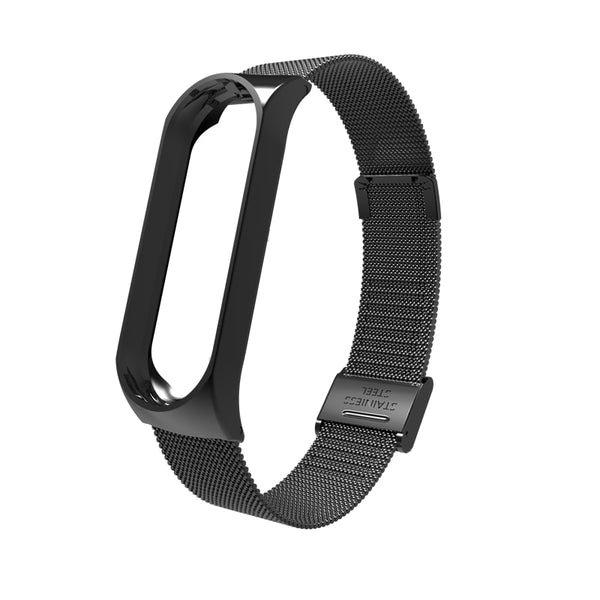 Strap For Xiaomi Mi Band 3 4 Wrist Metal Bracelet Screwless Stainless Steel for Xiaomi Mi Band 4 3 Strap Wristbands Pulseira