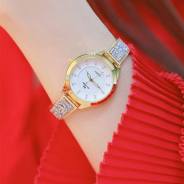 2018 Newest Fashion High Quality Fritillaria Dial Ladies Women Watches Waterproof Diamond Luxury Watch Women Quartz