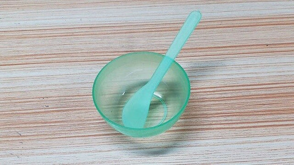 2 sets of plastic transparent mask bowl