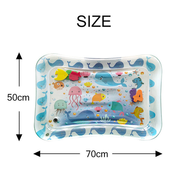 Inflatable Infants Tummy Time Activity Mat Baby